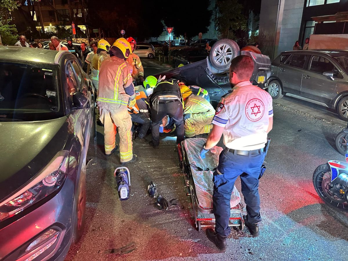 צילום: דוברות כבאות והצלה מחוז דן