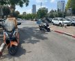 רוכב אופנוע נפצע בתאונת דרכים בדרך אבא הלל