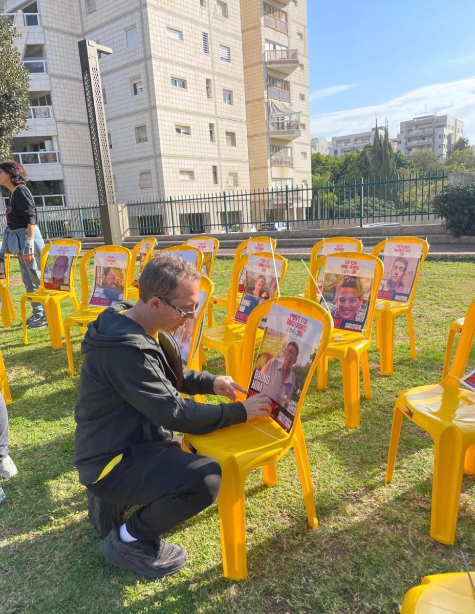 צילום באדיבות מטה משפחות החטופים ברמת גן-גבעתיים