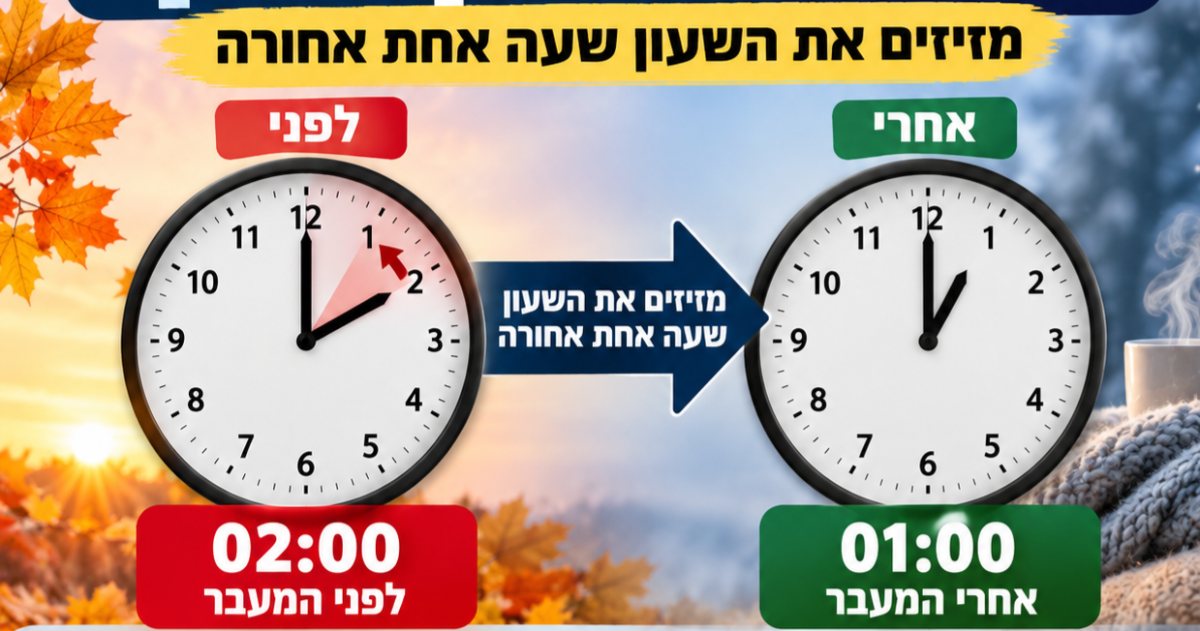 Ai שעון חורף 