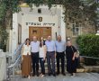 מנכ"ל משרד הרווחה והביטחון החברתי ביקר בעיריית גבעתיים