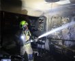 דירה ברחוב באר אורה ברמת גן עלתה באש, אישה בהריון פונתה לטיפול רפואי