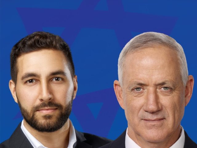 בני גנץ וישראל זרי, צילום: גיא סידי