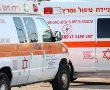 עמוד נפל על פועל באתר בנייה  