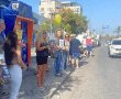 צפו בווידאו - משמר החטופים:  המחווה של תושבי נס ציונה למען השבת השבויים מעוטף עזה