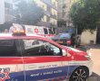 בת 70 פונתה במצב בינוני לאחר שנפלה בחדר מדרגות