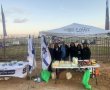 מתנדבי האגודה למען החייל בגדרה קיבלו את פני מסיימי מסע הכומתה של החטיבה הסגולה 