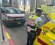 תאונת עבודה ברמת גן: פועל נפצע בראשו ופונה בדחיפות לבית חולים