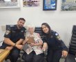 שוטרי מרחב דן ערכו טקס לרגל יום השואה ואירחו את המתנדבת ניצולת השואה