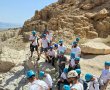 "בכוחות מחודשים": המתנדבים יצאו לטיול התרעננות בים המלח