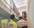 גבר בן 77 פונה במצב בינוני לאחר שנפל בחדר מדרגות בביתו בנווה יהושע